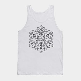 MANDALA to paint by yourself 01 Tank Top